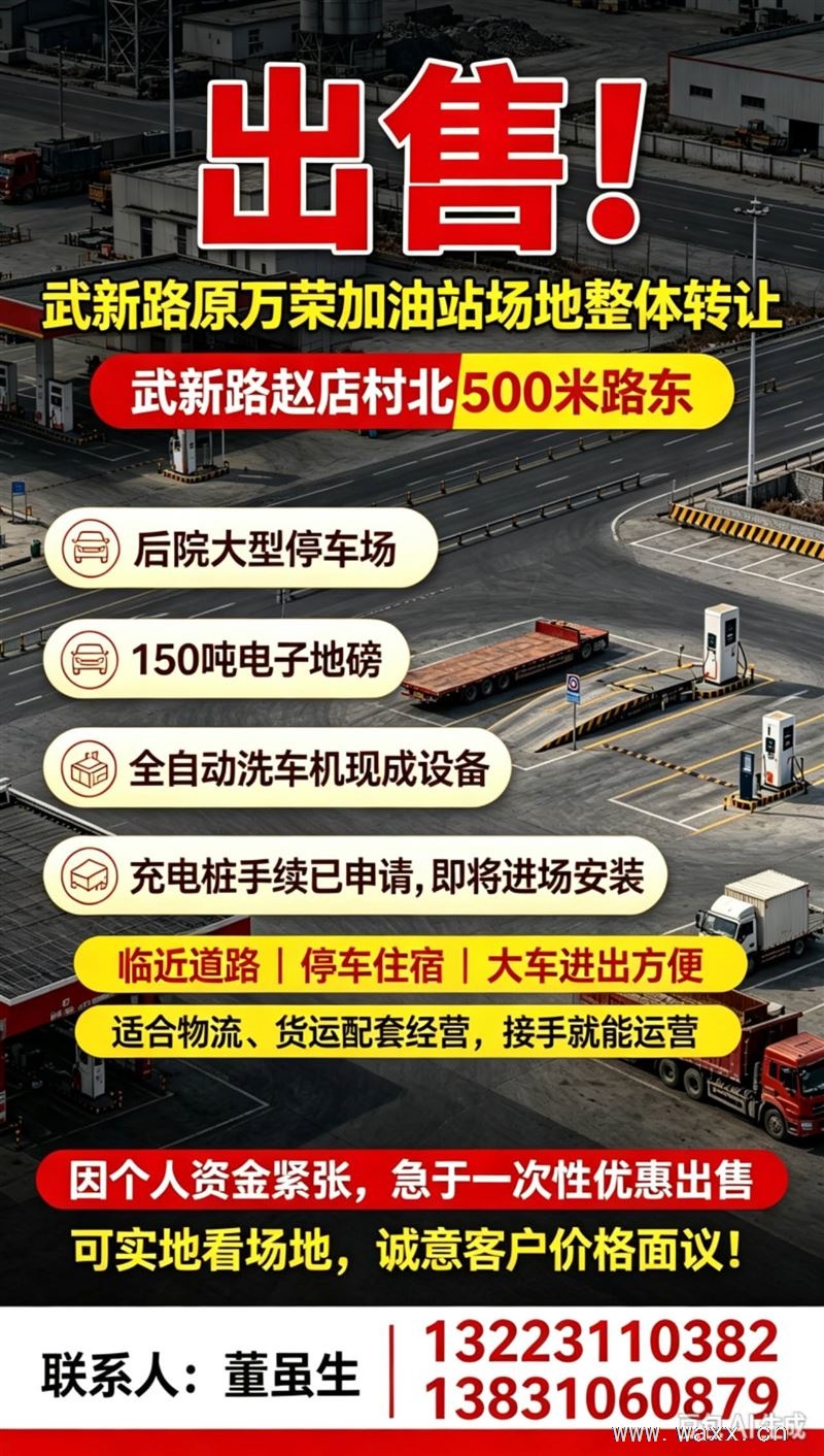 急于出售场地